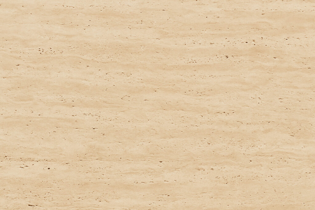 Classic beige travertine surface from travertine supplier in Kent